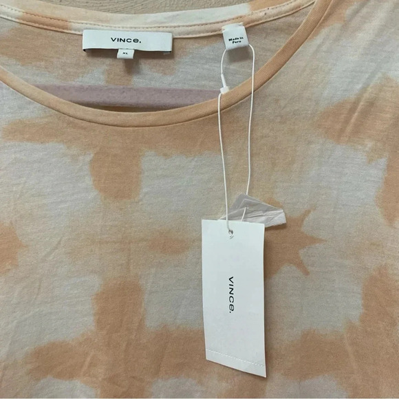 Vince Tie Dye Long Sleeve Tee Size XL NWT New - Picture 10 of 12